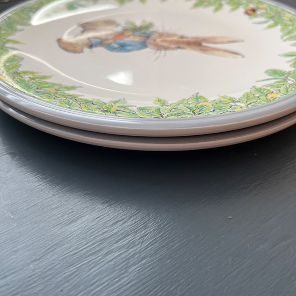 Williams Sonoma Peter Rabbit child plates, set of 2 - Picture 4 of 4